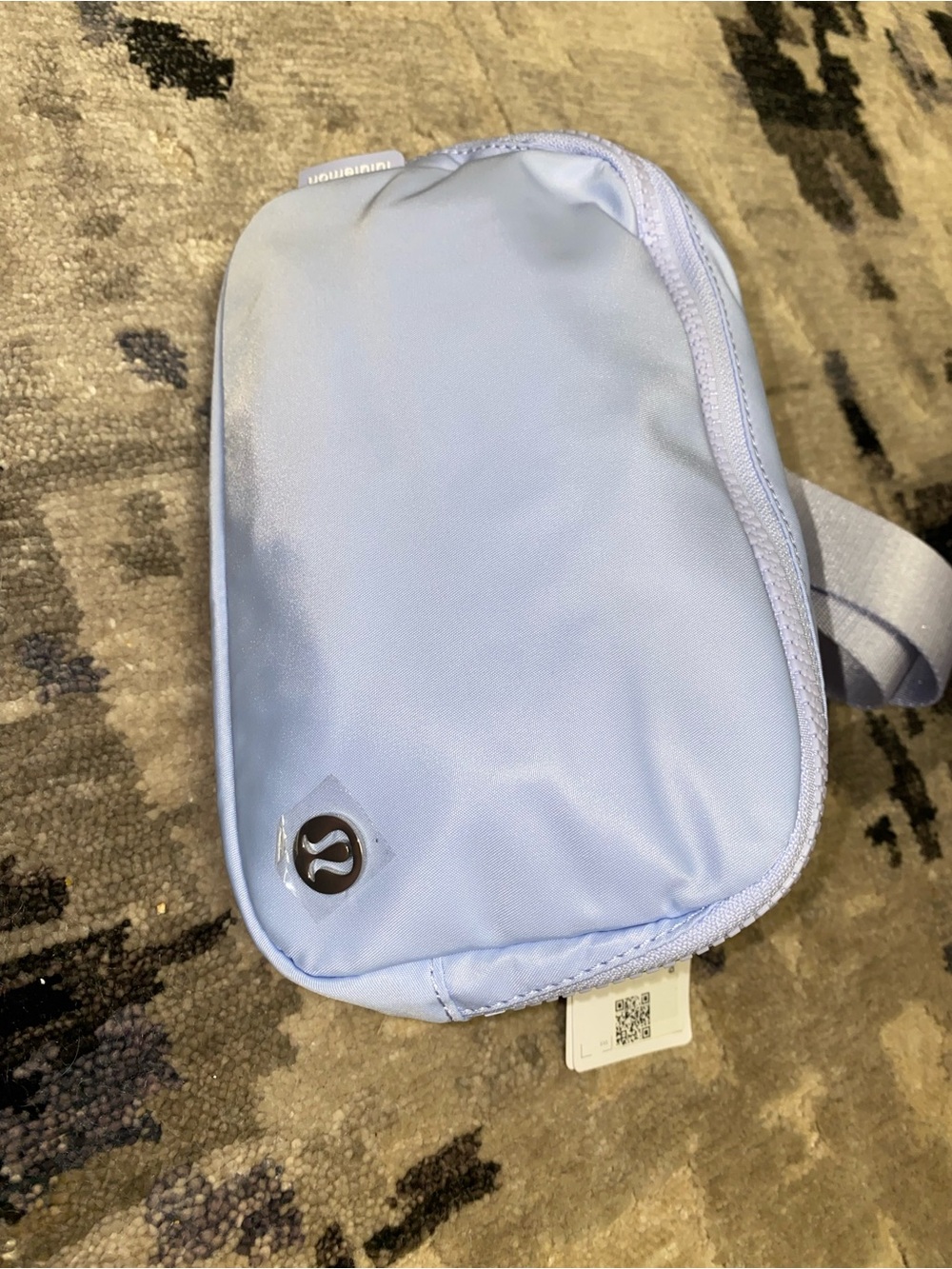 RARE lululemon athletica Pastel Blue belt bag